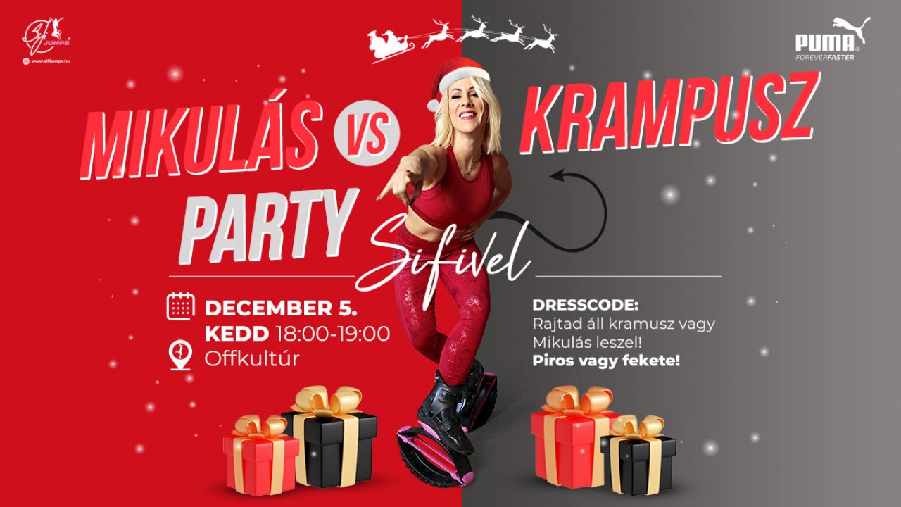 Mikulok és Krampuszok Kangoo Partyja